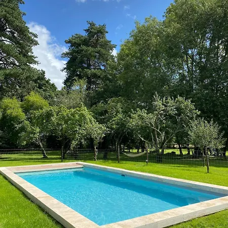 Manoir En Normandie Avec Piscine Chauffee