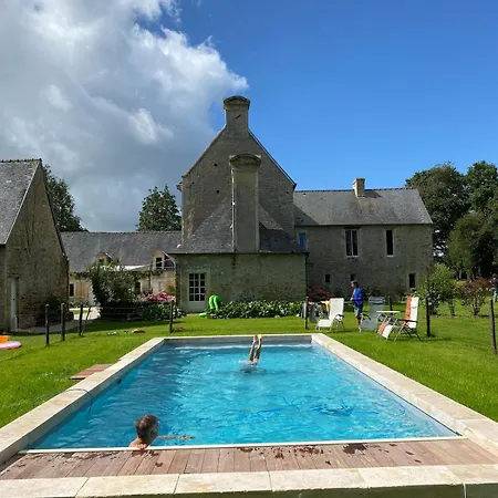 Manoir En Normandie Avec Piscine Chauffee